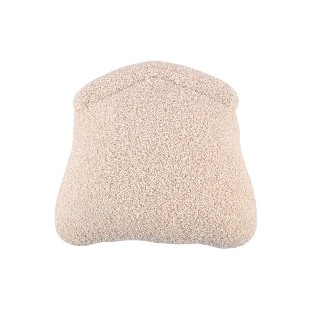 White Beehive Boucle Cushion