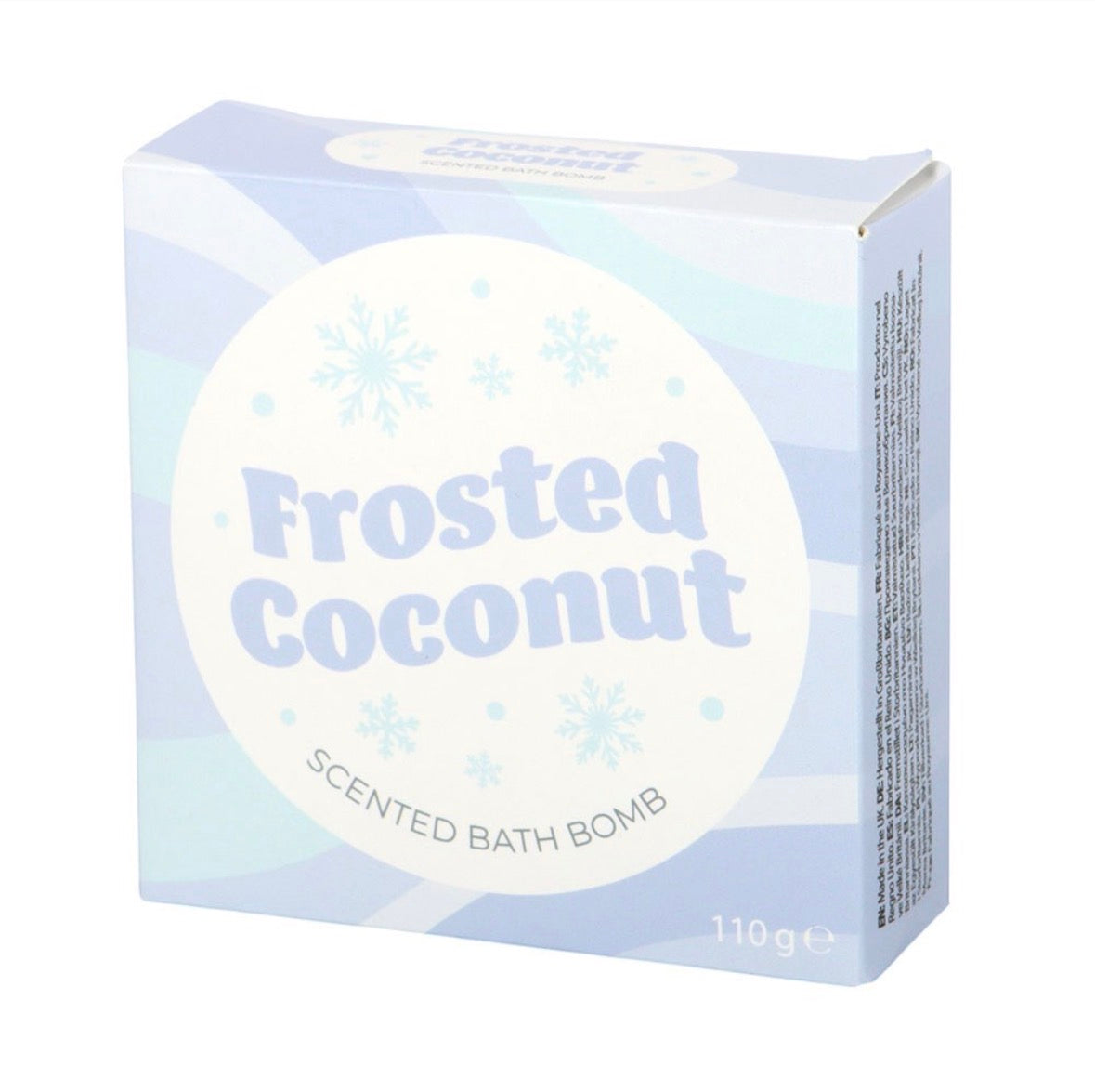 Frosted Coconut Snowflake Bath Bomb