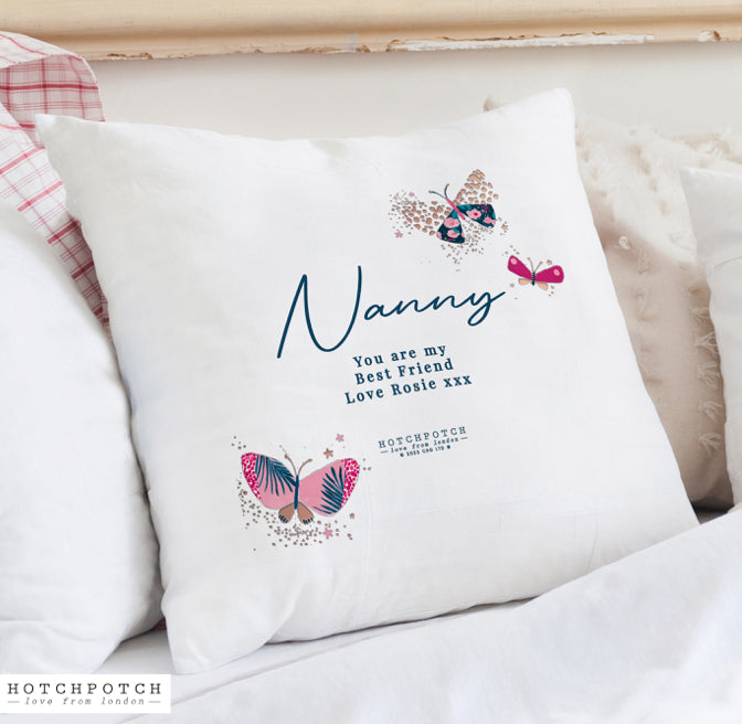 Personalised Butterfly Cushion