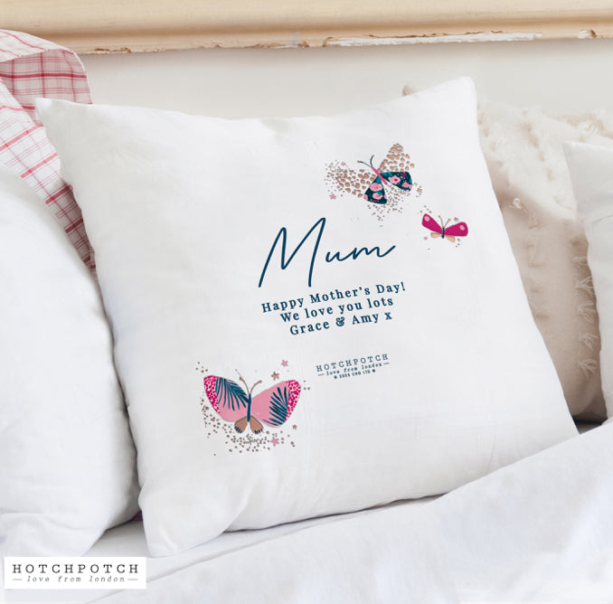 Personalised Butterfly Cushion