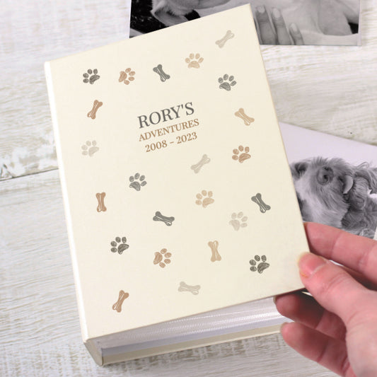 Personalised Dogs 6x4 Photo Album with Sleeves