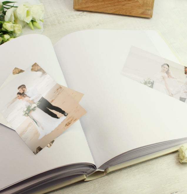 Personalised Photo Upload 25th Anniversary Traditional Photo Album