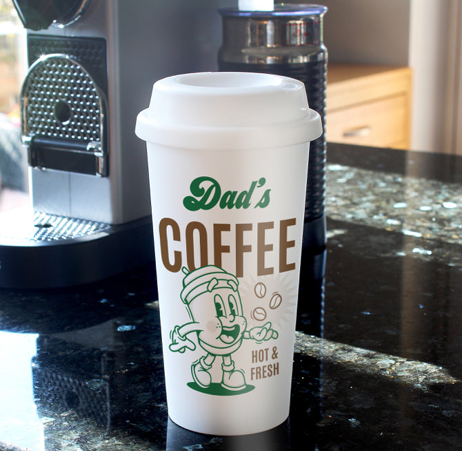 Personalised Coffee Travel Mug