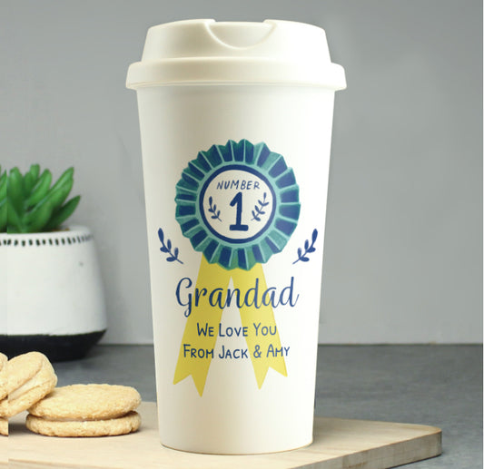 Personalised Number 1 Travel Mug