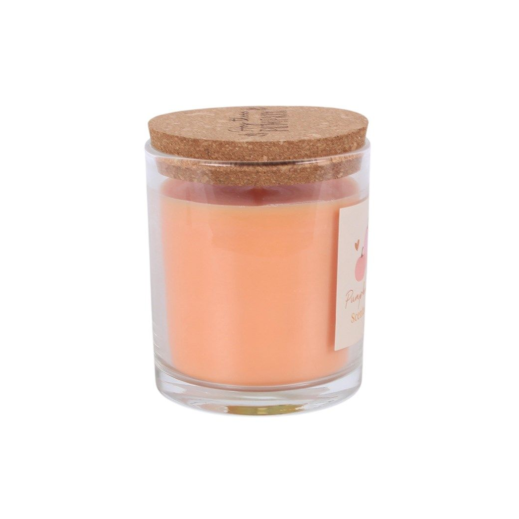 Pumpkin Pie Candle with Cork Lid