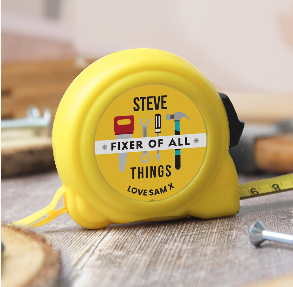 Personalised Fixer of All Things Tape Measure