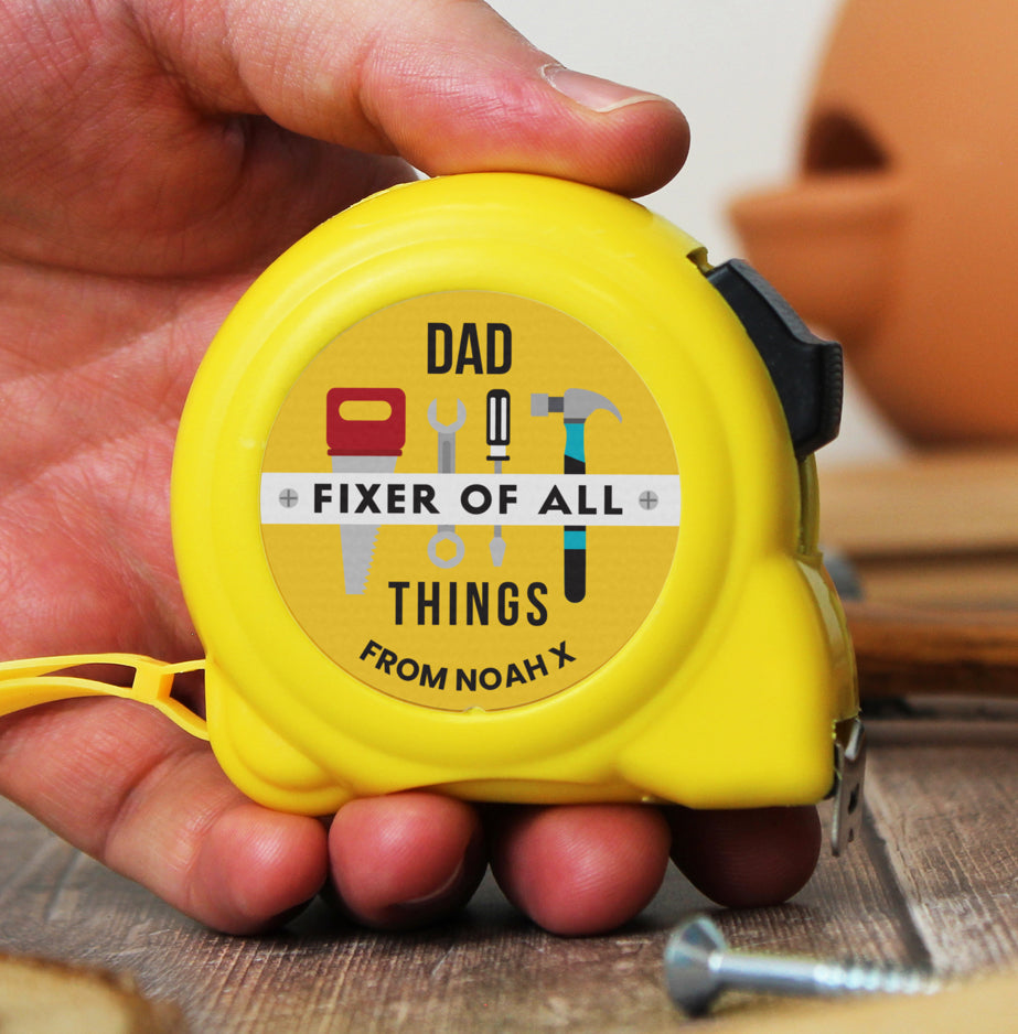 Personalised Fixer of All Things Tape Measure