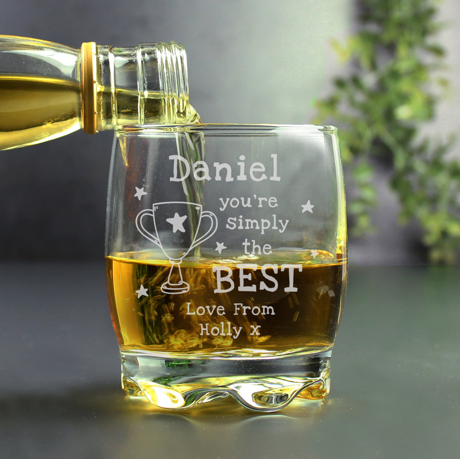 Personalised Simply The Best Tumbler
