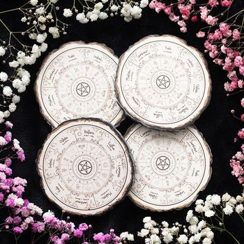 Wheel of the Year Coaster Set