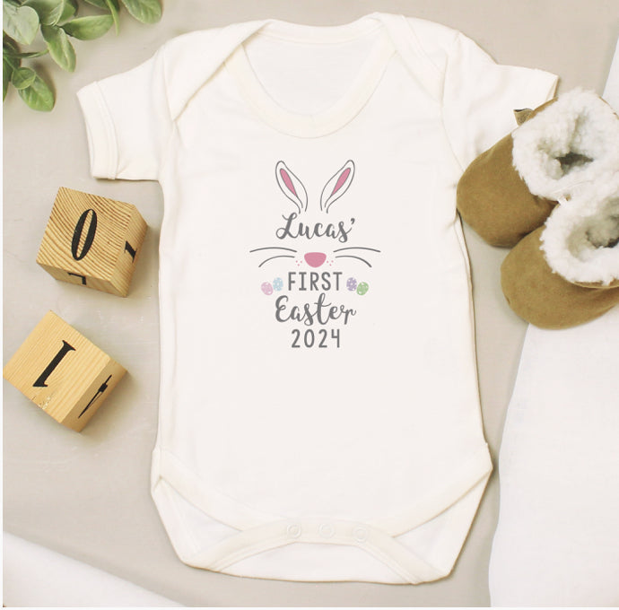 Personalised My First Easter Baby Vest