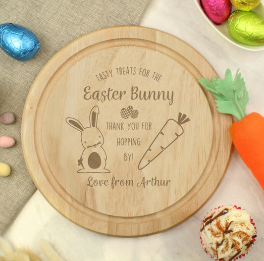 Personalised Easter Bunny Treat Board