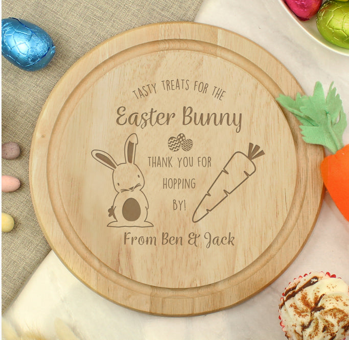 Personalised Easter Bunny Treat Board