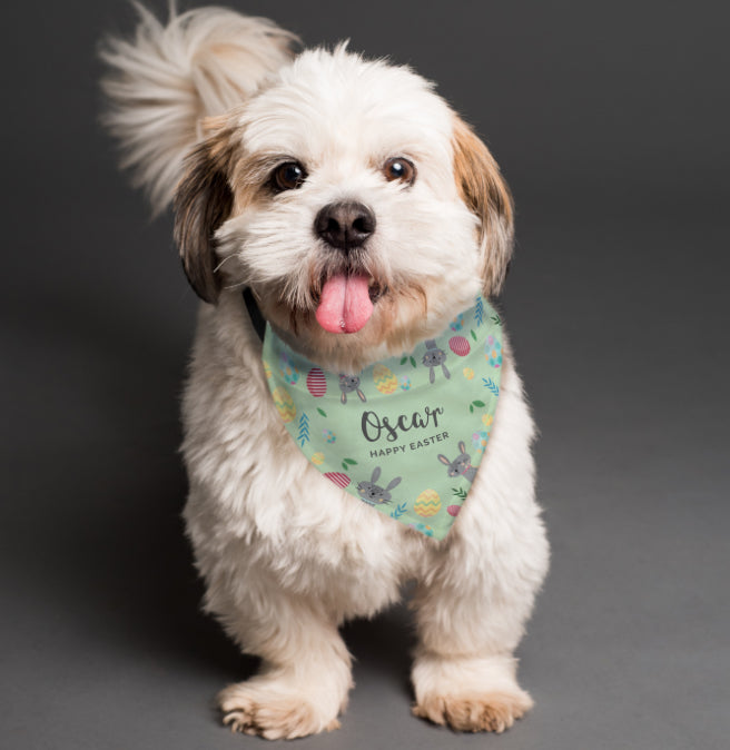 Personalised Easter Dog Bandana