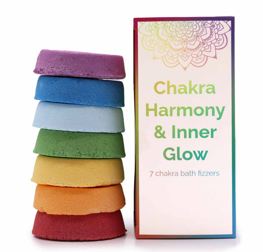 Chakra Bath Fizz - Large Box - Chakra Harmony & Inner Glow