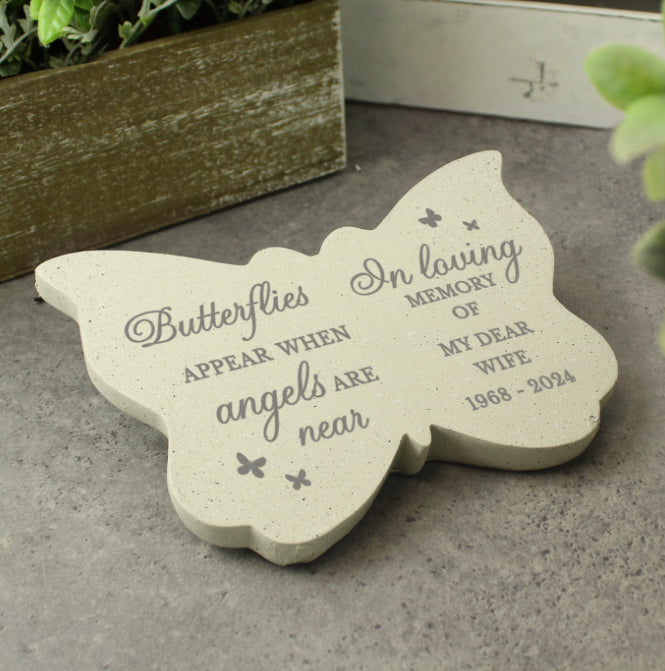 Personalised Butterflies Appear Memorial Butterfly