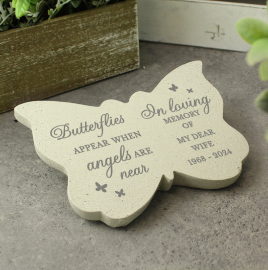 Personalised Butterflies Appear Memorial Butterfly