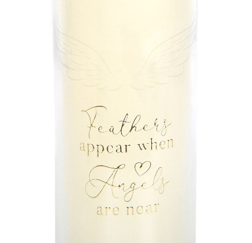 Feathers Appear Vanilla Tube Candle