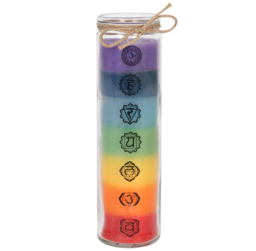 Tall Chakra Candle