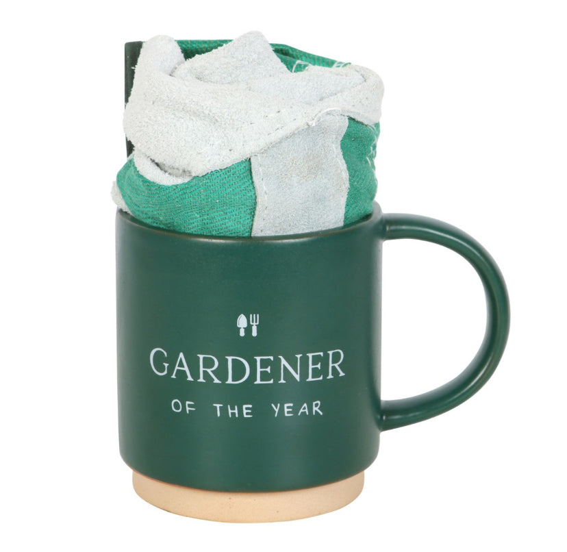 Gardener of the Year Mug and Glove Set