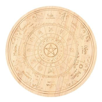 Wheel of the Year Serving Board