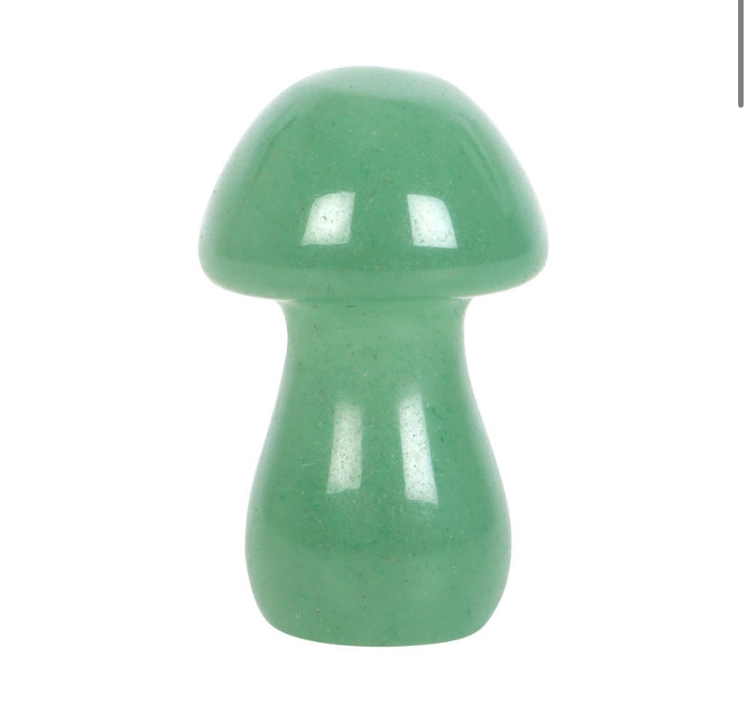 Magical Aventurine Crystal Mushroom