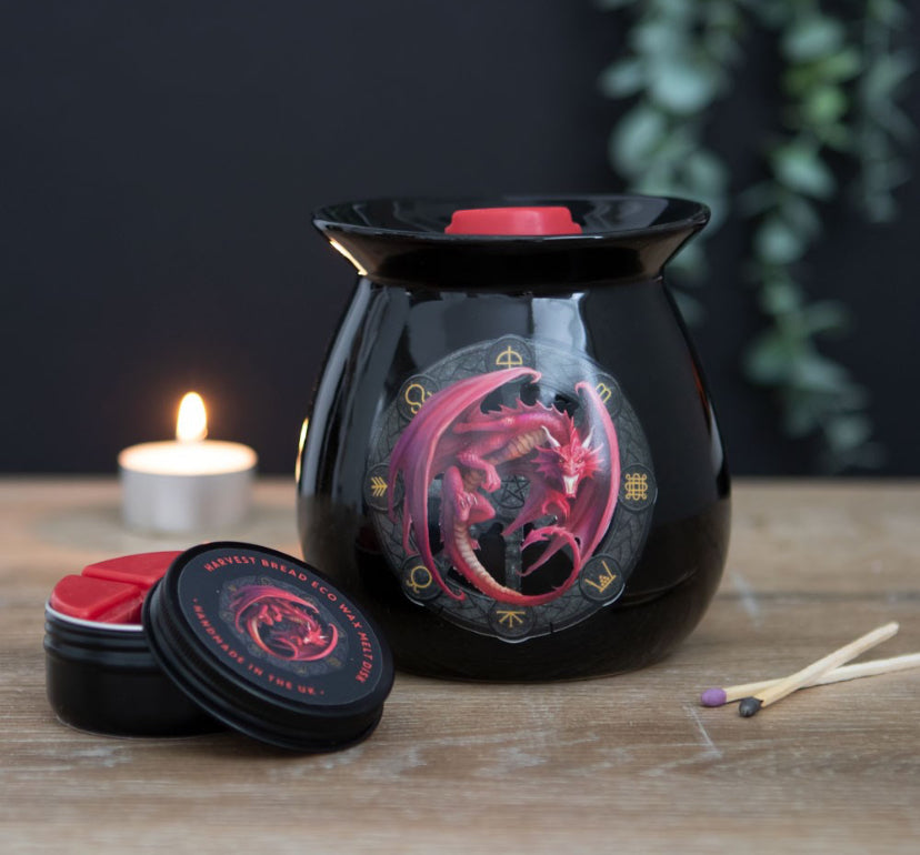 Lammas Wax Melt Burner Gift Set by Anne Stokes