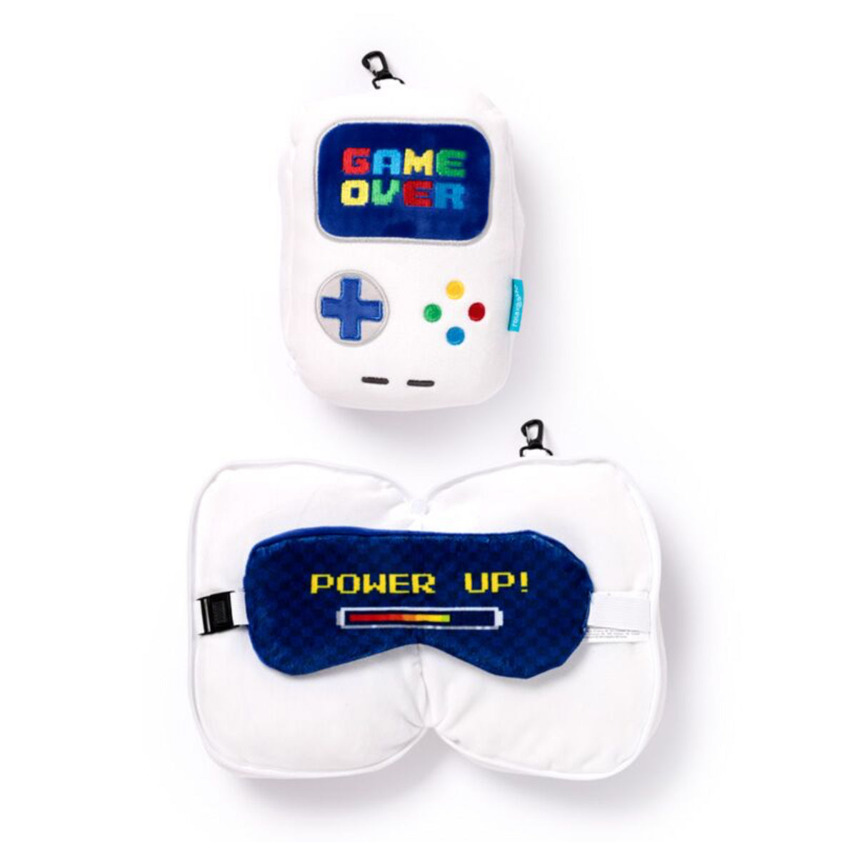 Relaxeazzz Travel Pillow & Eye Mask - Game Over