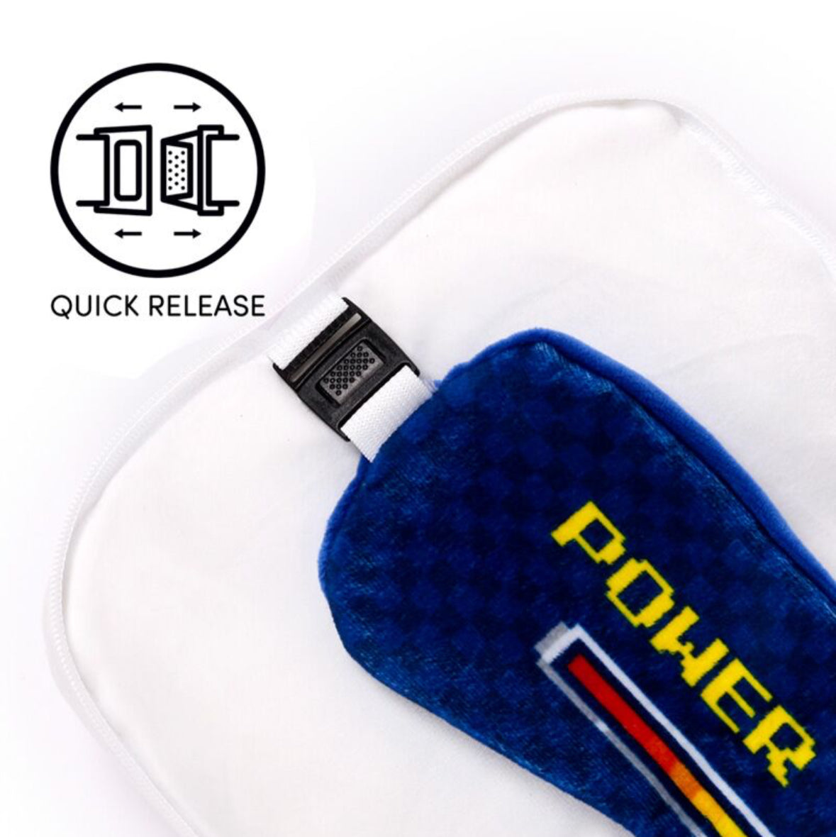 Relaxeazzz Travel Pillow & Eye Mask - Game Over