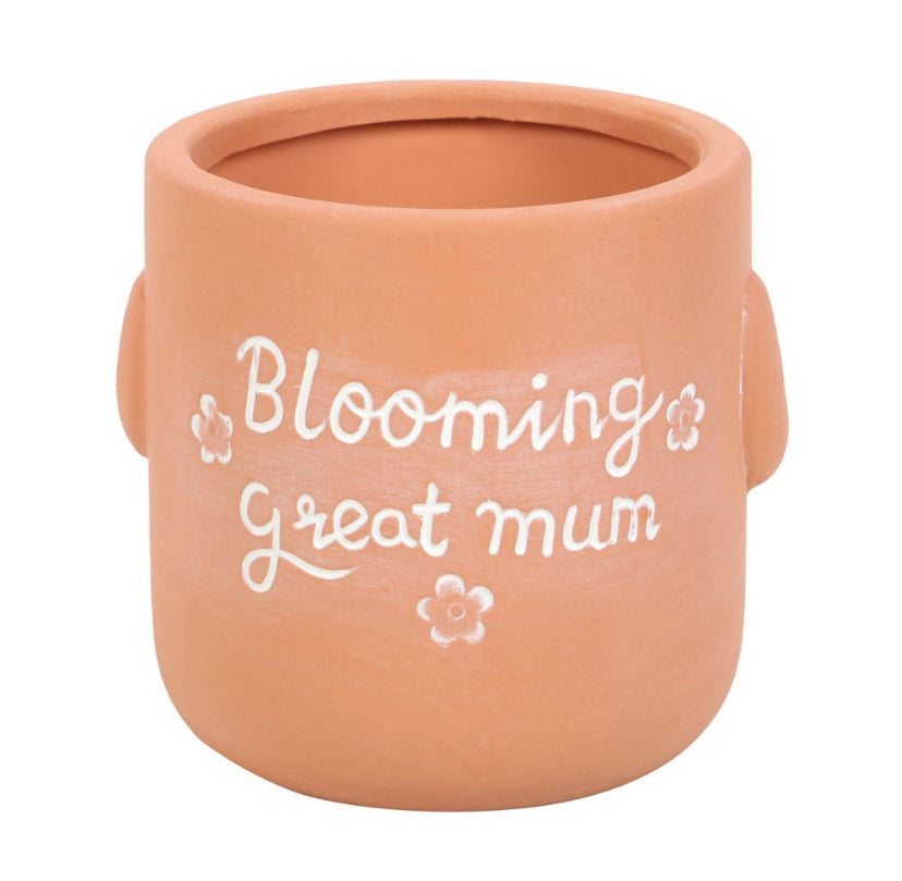 Blooming Great Mum Sitting Plant Pot Pal