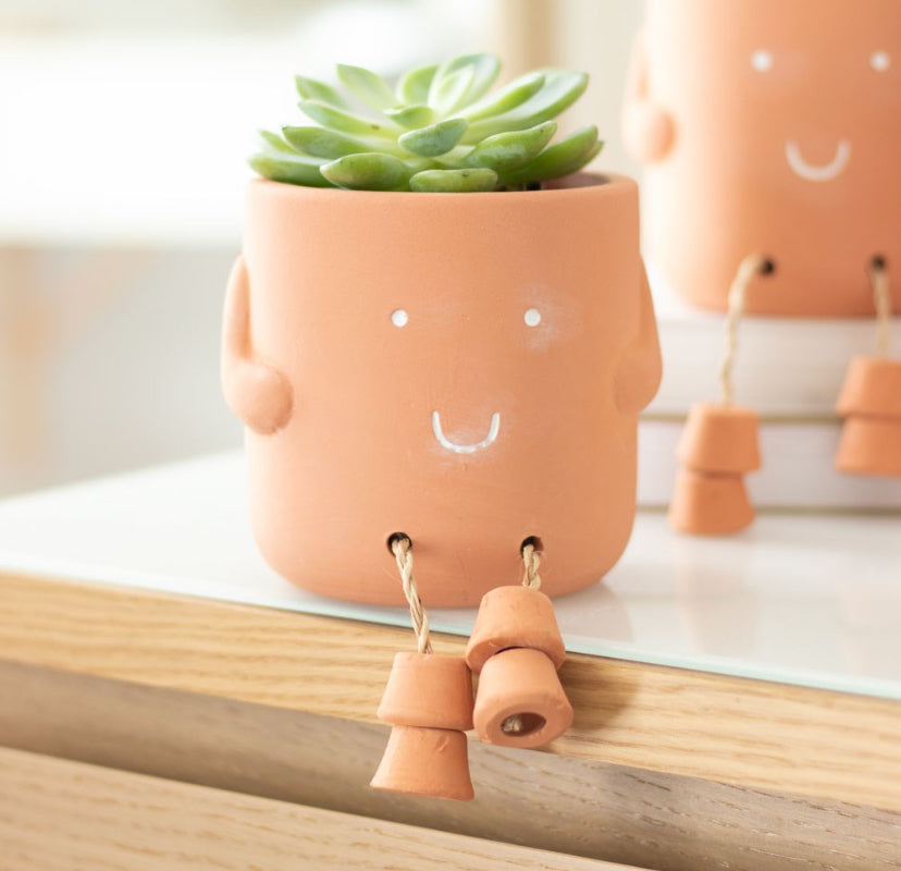 If Friends Were Flowers Sitting Plant Pot Pal