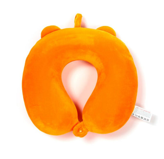 Relaxeazzz Plush Memory Foam Travel Pillow - Alfie the Tiger Adoramals