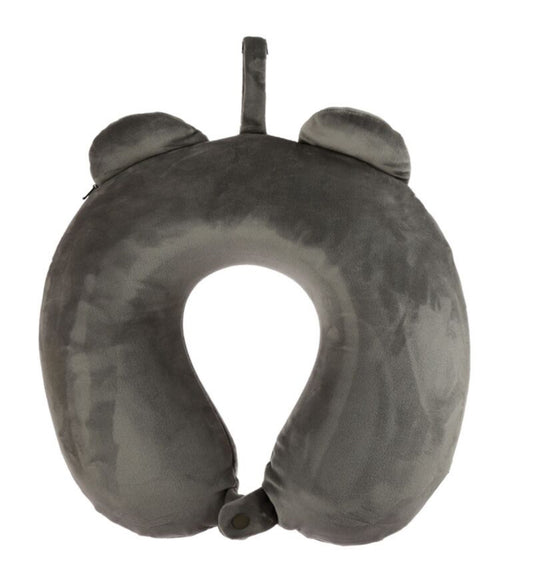 Relaxeazzz Plush Memory Foam Travel Pillow - Koala
