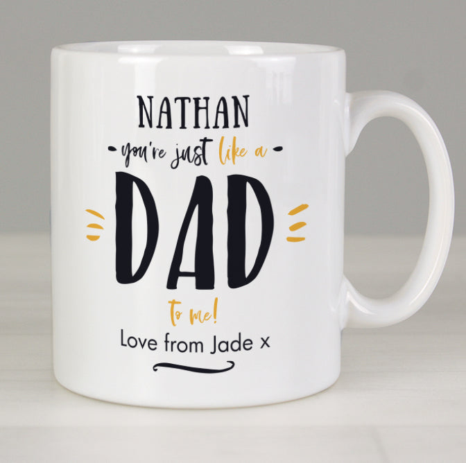 Personalised Just Like A Dad Mug