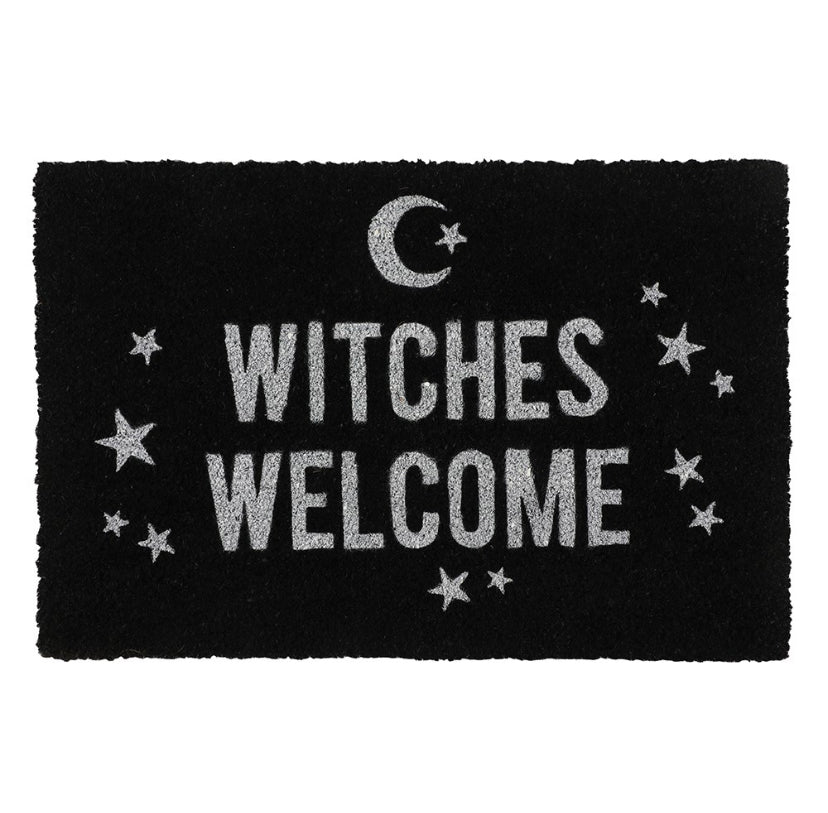 Black Witches Welcome Doormat