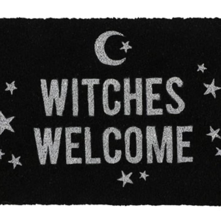 Black Witches Welcome Doormat