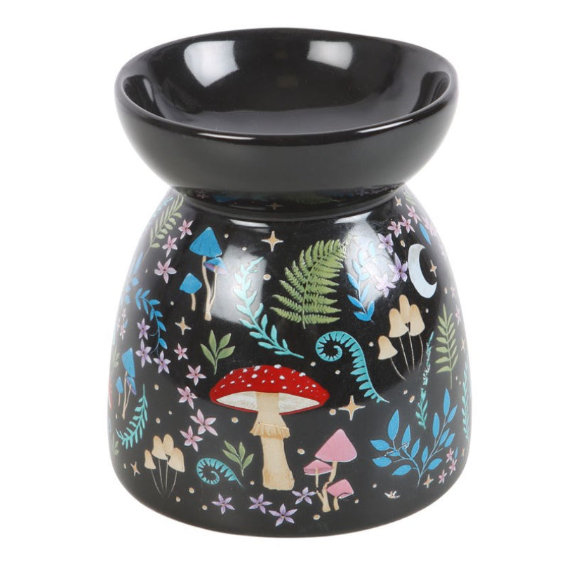 Dark Forest Print Oil Burner