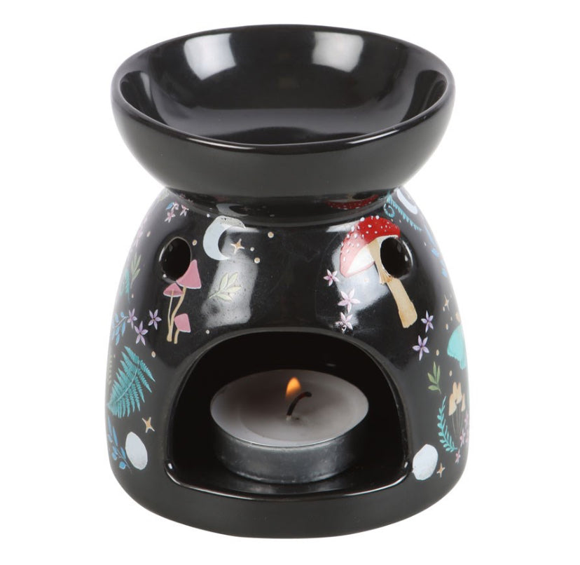 Dark Forest Print Oil Burner