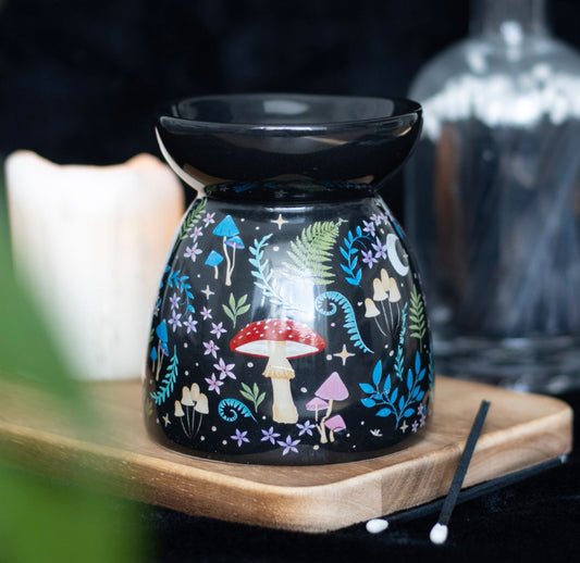 Dark Forest Print Oil Burner