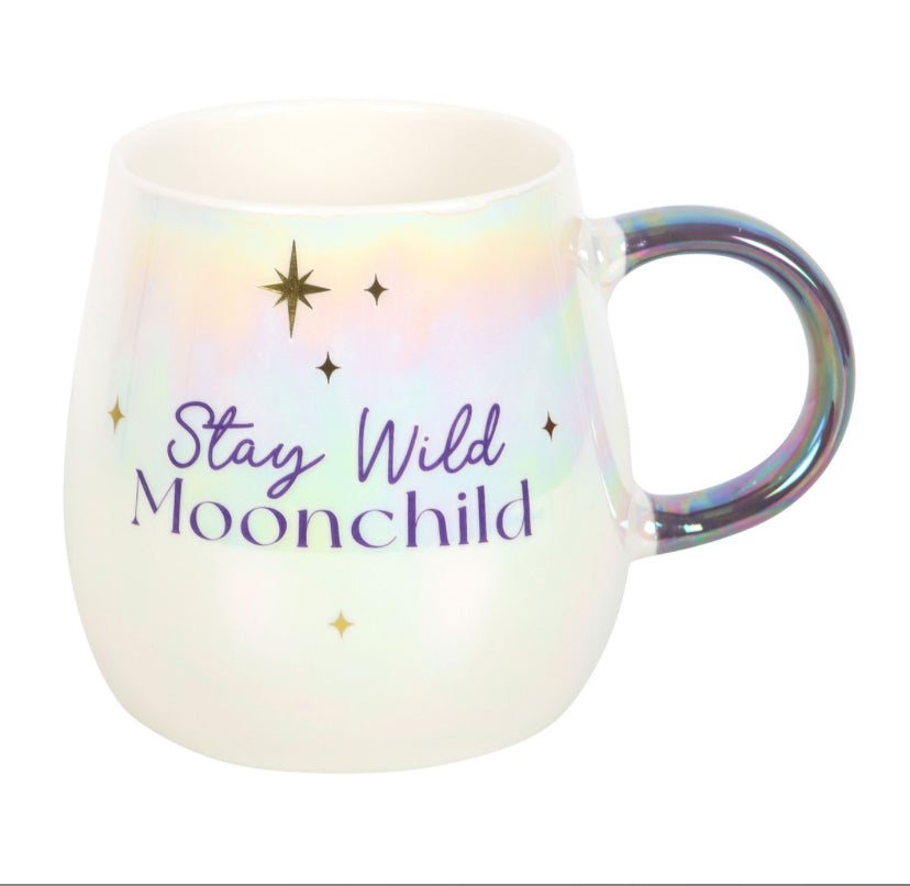 Stay Wild Moon Child Rounded Mug