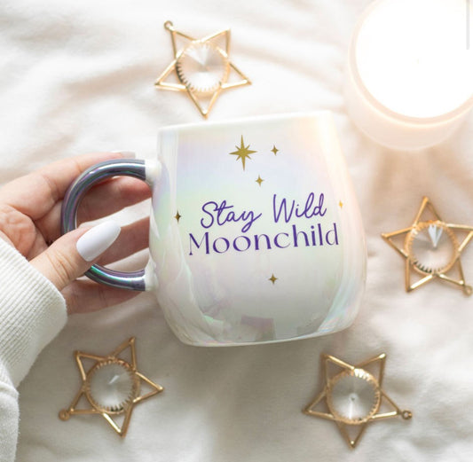 Stay Wild Moon Child Rounded Mug