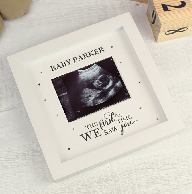 Personalised All Things Grow Baby Scan Frame