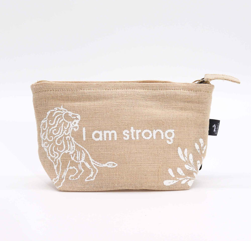 Hop Hare Pouch - I am Strong