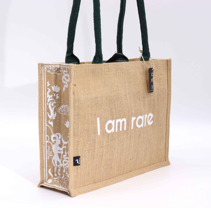 Hop Hare Jute Big Bag - I am Rare