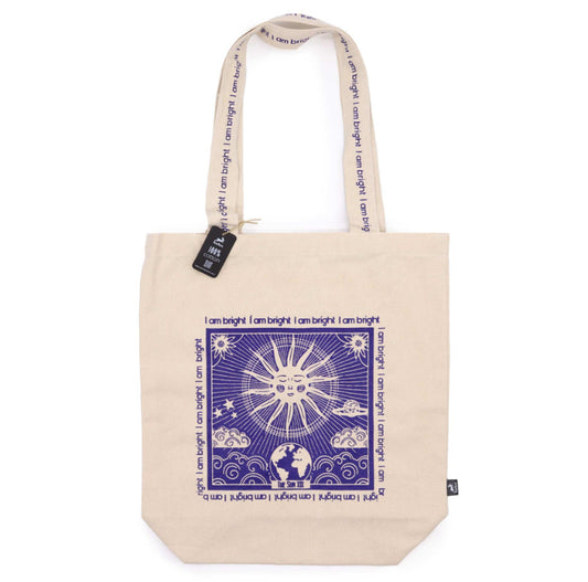 Hop Hare Tote Bag - I am Bright