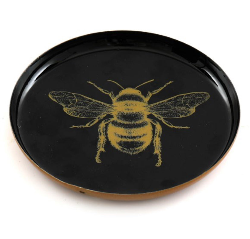 11cm Metal Bee Coaster