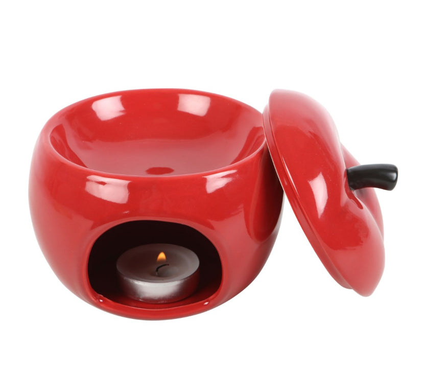 Red Apple Ceramic Oil Burner