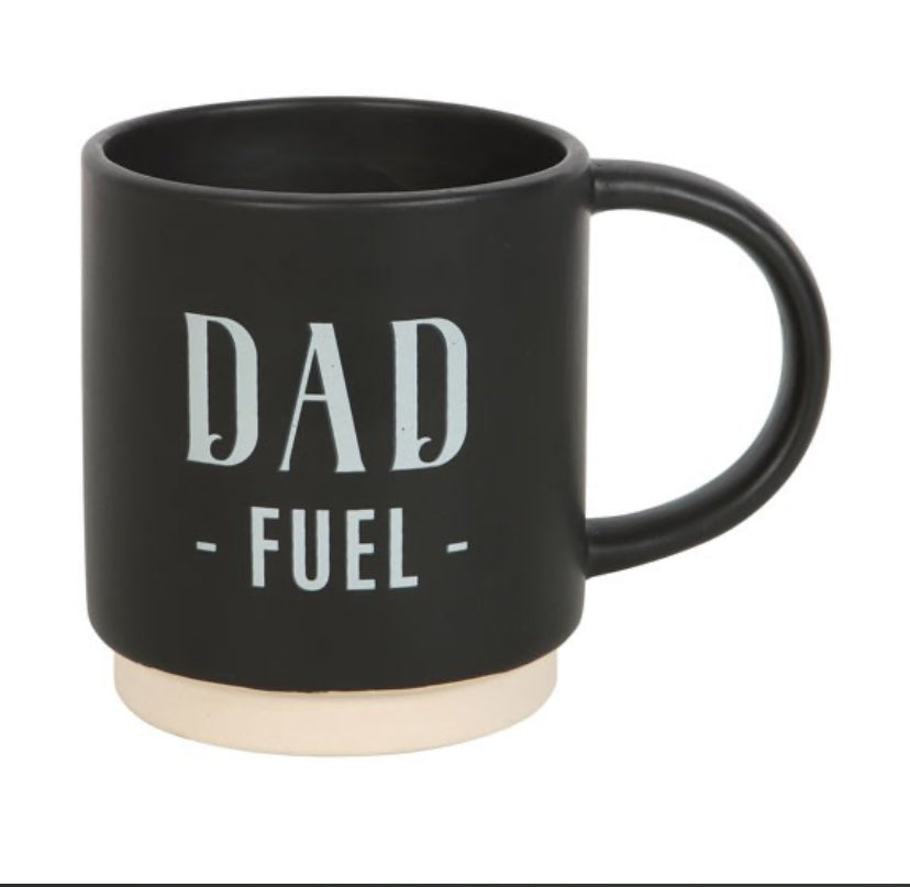 Dad Fuel Mug and Coffee Scoop Clip