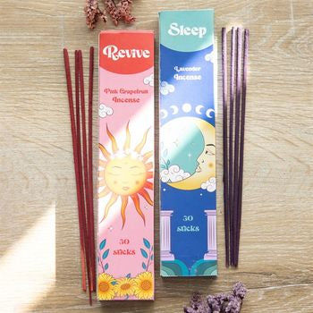 SET OF 2 SLEEP & REVIVE INCENSE STICK SETS