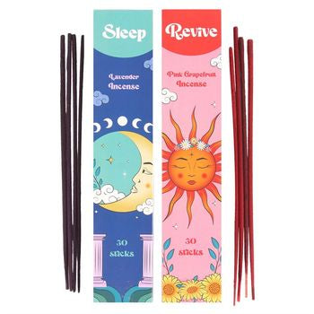 SET OF 2 SLEEP & REVIVE INCENSE STICK SETS