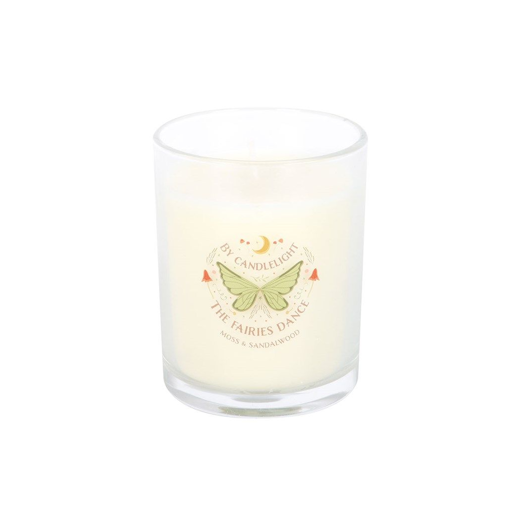 Fairy Wing Moss & Sandalwood Candle